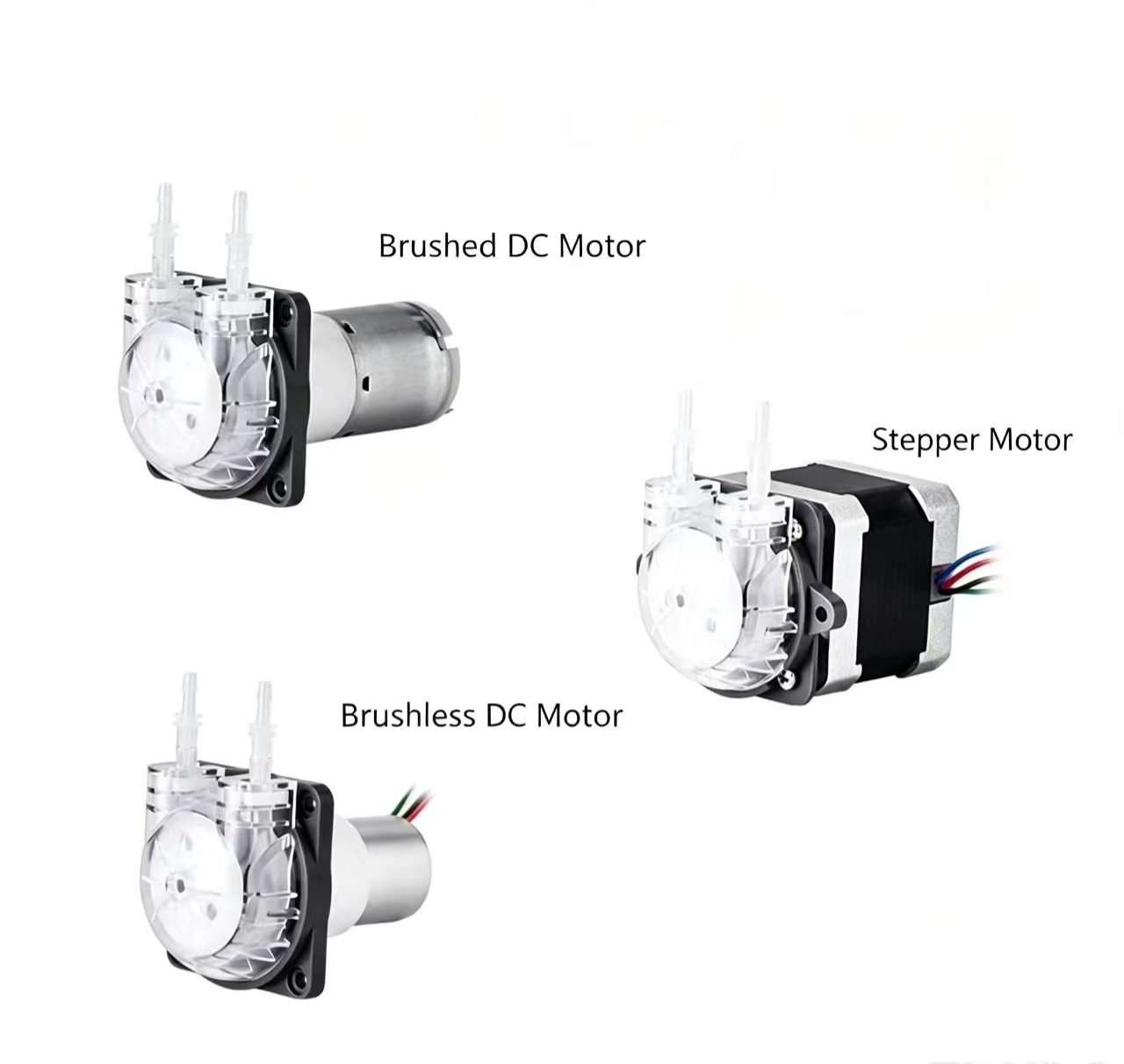 Mini Peristaltic Pump 12V - Pompa Peristaltik Mikro PENGPU 24V Motor