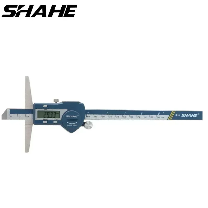 Digital Caliper 150Mm Stainless Steel - SHAHE penggaris Digital, alat pengukur kedalaman