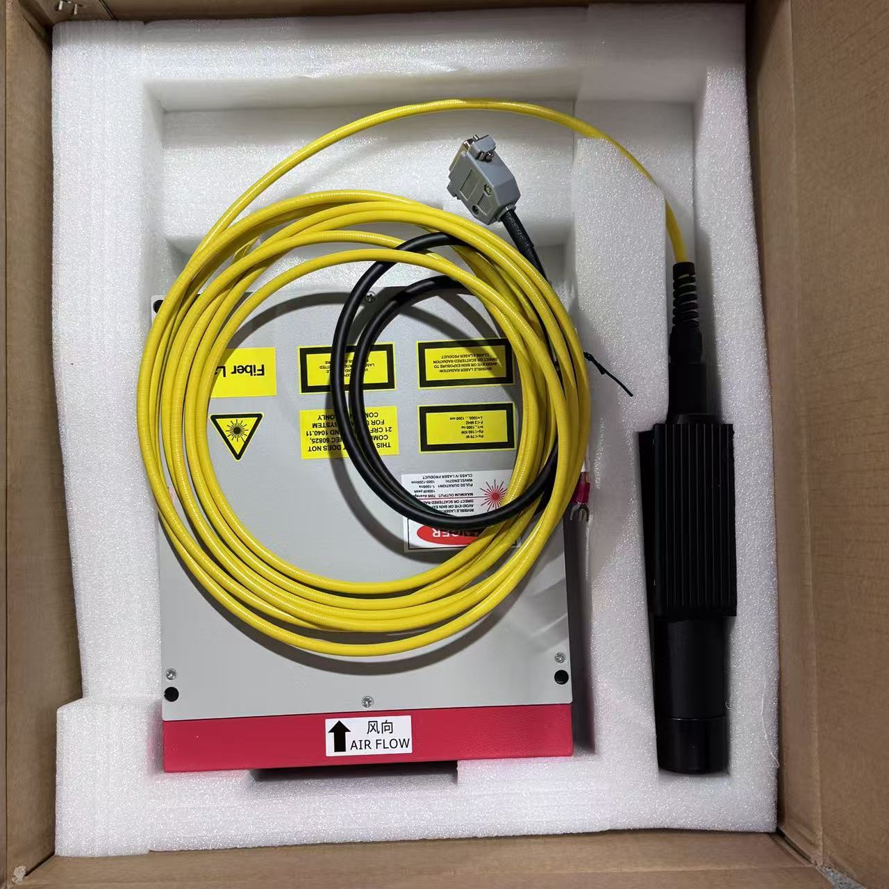20w 30w 50w HAN S LASER Sumber - Fiber Laser Marking Machine 30W ulasan dan harga