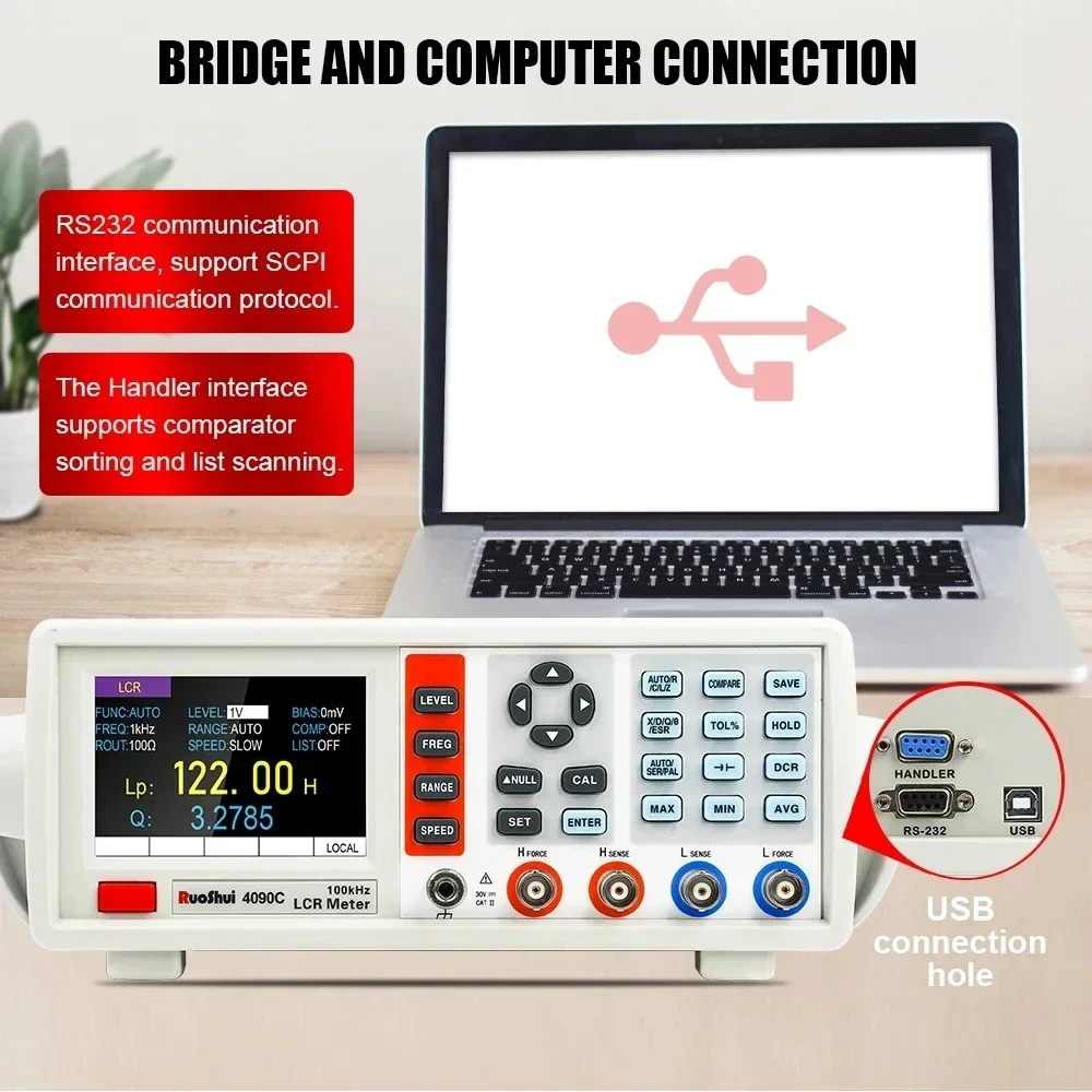 Alat Ukur LCR Digital Desktop  - Test Instruments ulasan dan harga