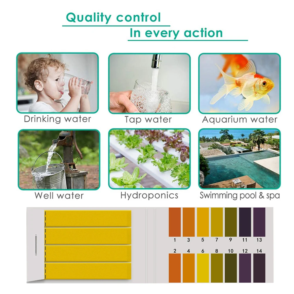 80-400 Buah Strip Uji PH untuk - Ph Meter Digital Water Tester ulasan dan harga